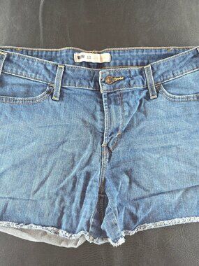 Levi's Denim Cutoff Shorts Size‎ 12 Blue Cotton